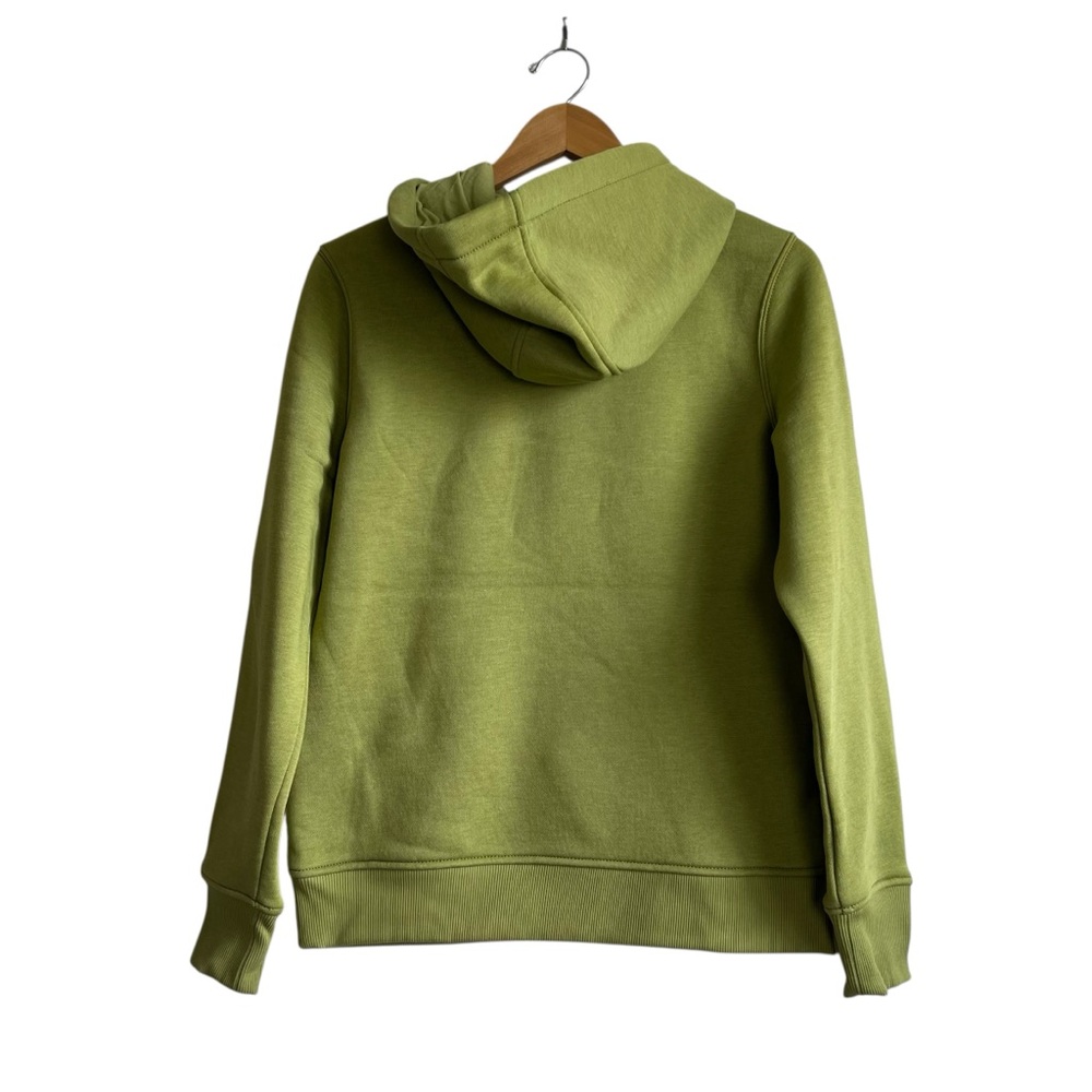 Carhartt NEW Relaxed Fit Midweight Logo Sleeve Green Womens Hoodie Size XS (0-2) - Picture 2 of 7